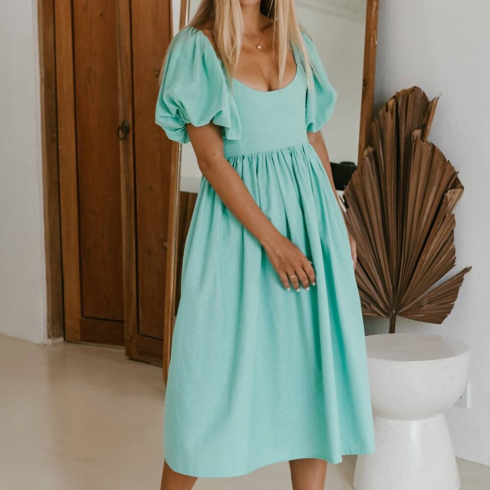Bali Elf Linen Dress